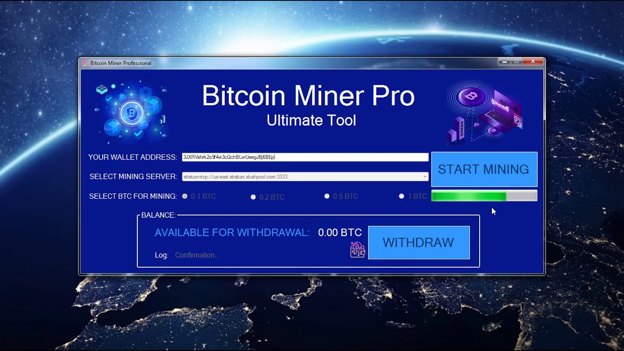 bitcoin miner application